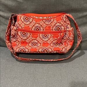 Vera Bradley Paprika Vibrant Patterned Shoulder Crossbody Bag retired pattern